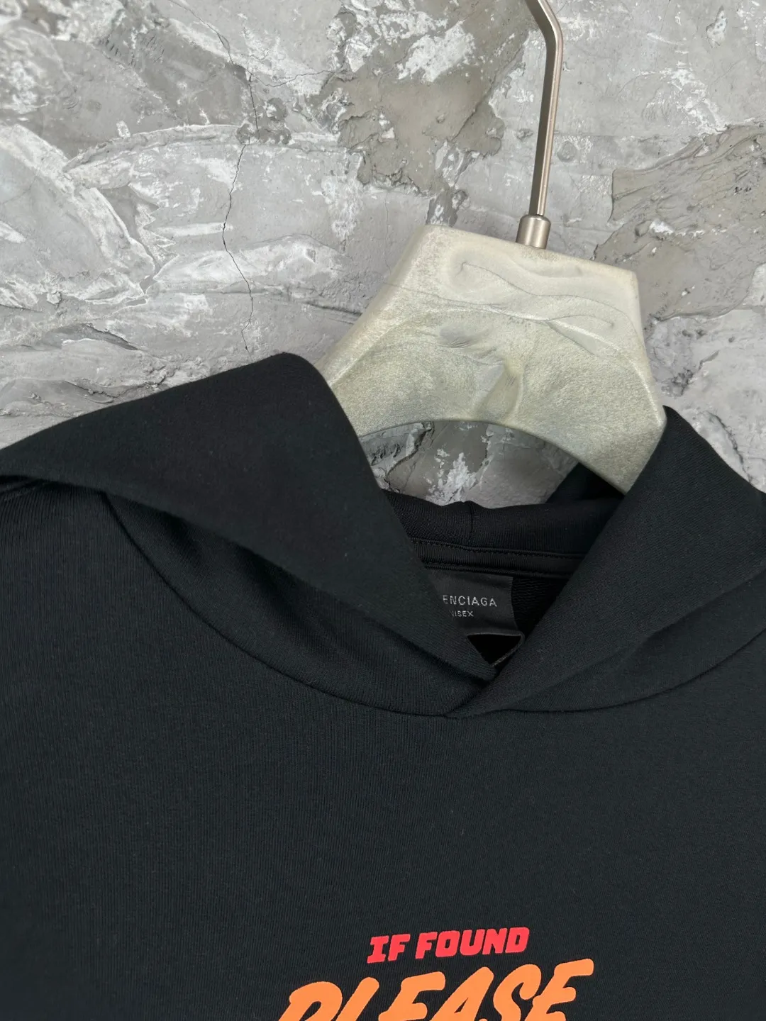 BALENCI*GA LOGO . . . . . 460g . Same Style -Color：Black -SIZE：Xs S M L 8988#